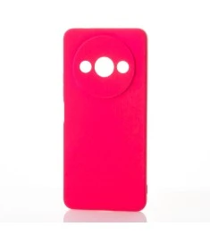 Силіконовий чохол Original Xiaomi Redmi A3  /  A3X  /  Poco C61 (ShutCam) (Малин..