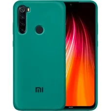 Силикон Original 360 Case Logo Xiaomi Redmi Note 8 (Тёмно-зелёный)
