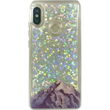Силиконовый чехол Liquid Fashion Xiaomi Redmi Note 5 / Note 5 Pro (Mountains)