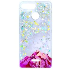 Силиконовый чехол Liquid Fashion Xiaomi Redmi 6 (Mountains)