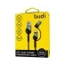 USB-кабель Budi DC231TL10B 2в1 3A (1м) (USB на Type-C / Lightning) (Чорний) U