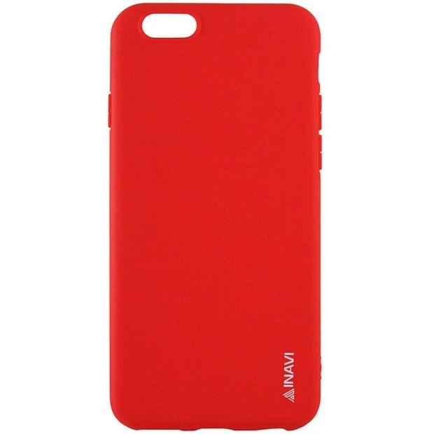 Силиконовый чехол iNavi Color Huawei Y5 Prime (2018) / Honor 7A (красный)