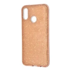 Силиконовый чехол Glitter Xiaomi Redmi Note 5 / Note 5 Pro (Золотой)