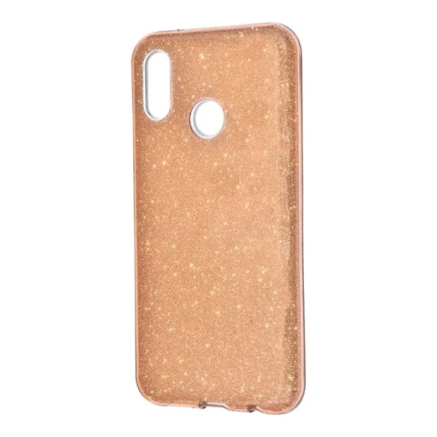 Силиконовый чехол Glitter Xiaomi Redmi Note 5 / Note 5 Pro (Золотой)