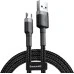 USB-кабель Baseus Cafule Special Edition 2A (3m) (MicroUSB) (Чорний / Сірий) CAMKLF-HG1 USB-кабель Baseus Cafule Special Edition 2A (3m) (MicroUSB) (Чорний / Сірий) CAMKLF-HG1