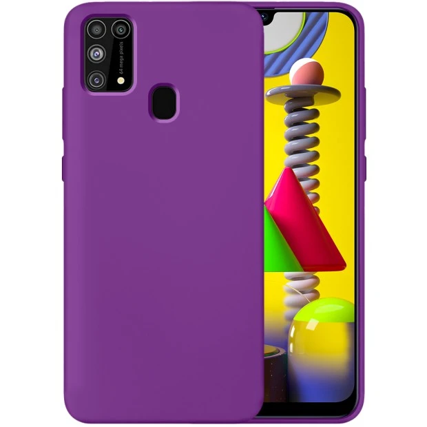 Силикон Original 360 Case Samsung Galaxy M31 (2020) (Сиреневый)