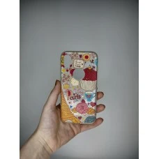 Силіконовий чохол Glitter для iPhone X  /  XS (Paris)