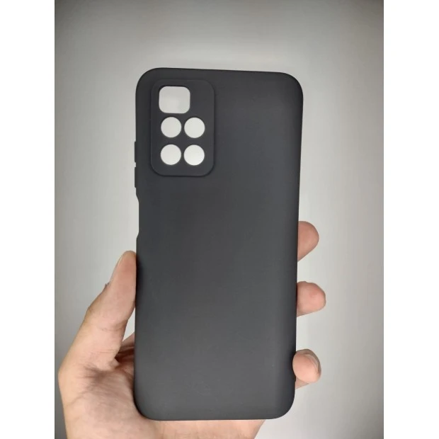 Силіконовий чохол Original Xiaomi Redmi 10 (ShutCam) (Чорний)
