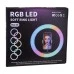 Набір для зйомки LED-лампа MJ-33 (33 см) RGB (Чорний) Набір для зйомки LED-лампа MJ-33 (33 см) RGB (Чорний)