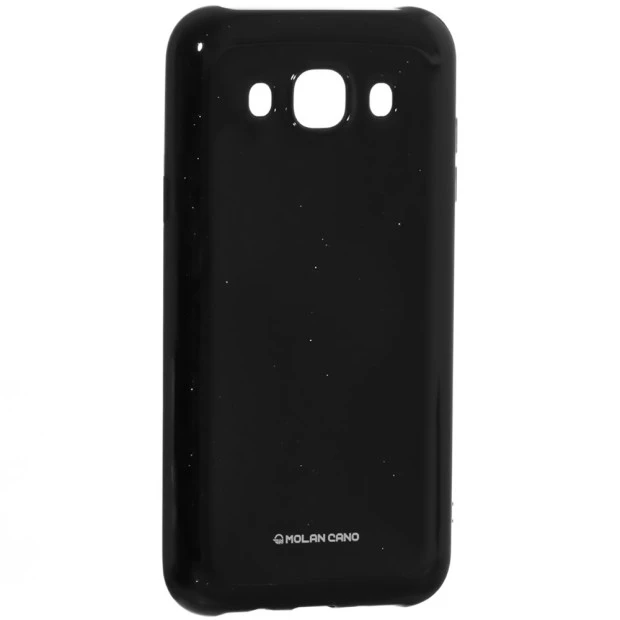 Силиконовый чехол Molan Shining Samsung J7 (2016) J710 Черный