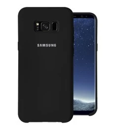Силикон Original Case (HQ) Samsung Galaxy S8 (Чёрный)
