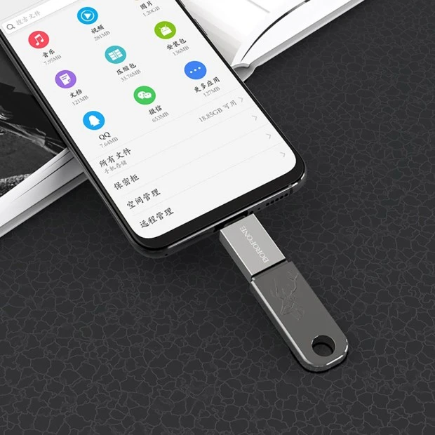 Borofone BV2 OTG adapter (USB to MicroUSB)
