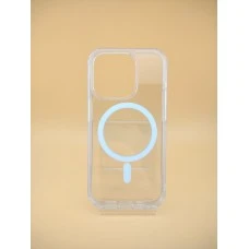 Чохол Monblan Magsafe для Apple iPhone 15 Pro (Прозорий)