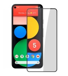 Защитное стекло 5D Japan HD для Google Pixel 5 Black
