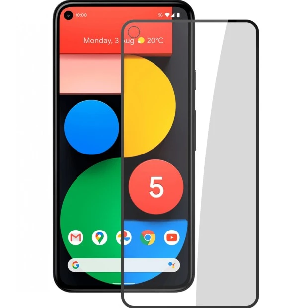 Защитное стекло 5D Japan HD для Google Pixel 5 Black