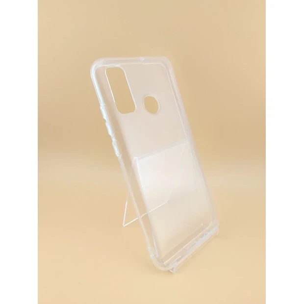 Силіконовий чохол WS для Huawei P Smart (2020) (Прозорий)