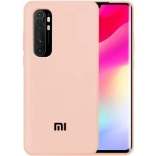 Силикон Original Case Xiaomi Mi Note 10 Lite (Пудровый)