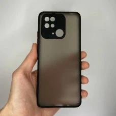 Силіконовий чохол Totu Gingle Series для Xiaomi Redmi 10C (Чорний)