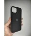 Силіконовий оригінальний чохол круглої форми для Apple iPhone 15 Plus (07) Чорний.