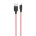 USB-кабель Hoco Silicone X21 Plus Fluorescent 1m (MicroUSB) (Красный) USB-кабель Hoco Silicone X21 Plus Fluorescent 1m (MicroUSB) (Красный)
