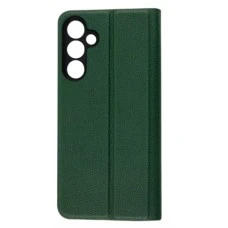 Чехол-книжка Dux Leather Samsung Galaxy A16 (Тёмно-зелёный)