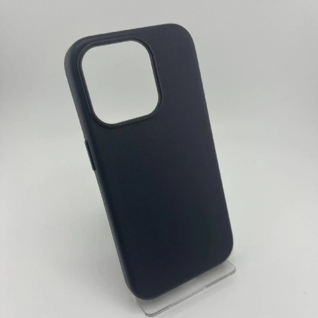 Чохол WAVE Premium Leather Edition з MagSafe для iPhone 15 Pro (Ink)