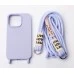 Накладка Cord Case Apple IPhone 15 Pro (Фиалковый) Накладка Cord Case Apple IPhone 15 Pro (Фиалковый)