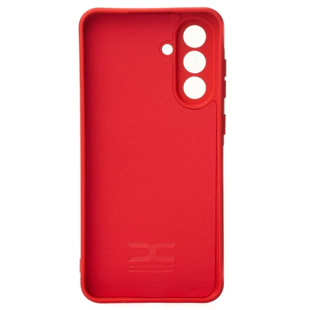 Силикон Original Samsung Galaxy A56 (ShutCam) (Красный)