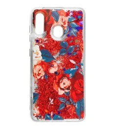 Силикон Liquid Fashion Samsung A20 / A30 (2019) (Rose)