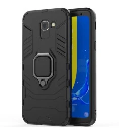 Бронь-чехол Ring Armor Case Samsung Galaxy J6 (2018) J600 (Чёрный)