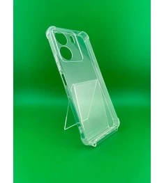 Силикон 6D Xiaomi Redmi 13C / Poco C65 (ShutCam) (Прозрачный)