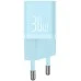 СЗУ-адаптер Baseus GaN5 30W (1Type-C) (Голубой) CCGN070603 СЗУ-адаптер Baseus GaN5 30W (1Type-C) (Голубой) CCGN070603
