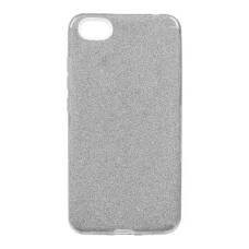 Силикон Glitter Xiaomi Redmi 4a (серебрянный)