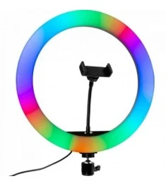Комплект для зйомки LED-лампа Crystal 3D-26 (26см) RGB (Чорний)