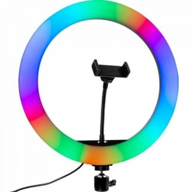 Комплект для зйомки LED-лампа Crystal 3D-26 (26см) RGB (Чорний)