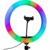 Комплект для зйомки LED-лампа Crystal 3D-26 (26см) RGB (Чорний) Комплект для зйомки LED-лампа Crystal 3D-26 (26см) RGB (Чорний)