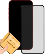 Стекло 5D Matte Ceramic Apple iPhone 12 / 12 Pro Black