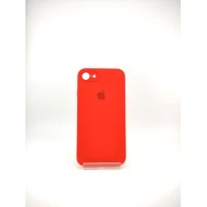 Силіконовий оригінальний чохол Square RoundCam для Apple iPhone 7  /  8  /  SE (05) Product RED