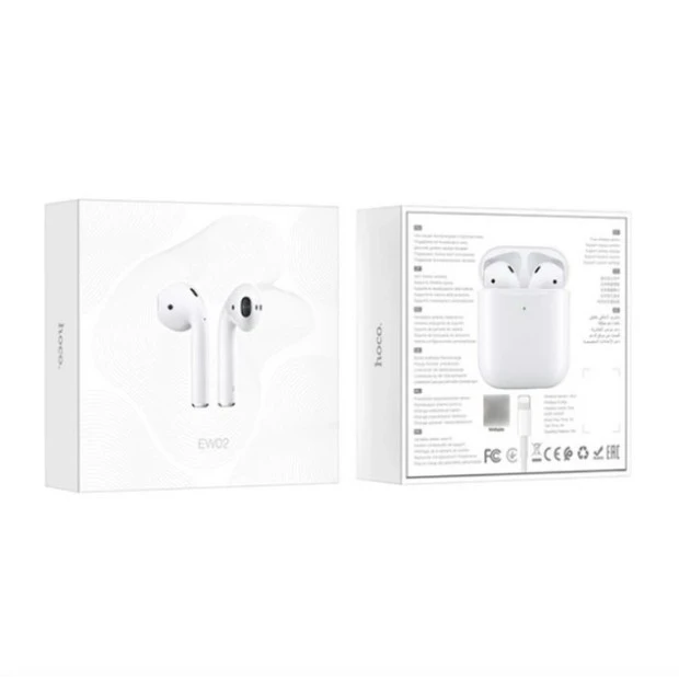 Беспроводные наушники-гарнитура Hoco Airpods 2 (EW02.) (Белый)