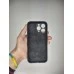 Силіконовий оригінальний круглий чохол для Apple iPhone 14 Pro Max (07) чорний Силіконовий оригінальний круглий чохол для Apple iPhone 14 Pro Max (07) чорний