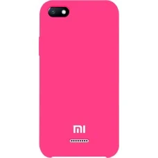 Силиконовый чехол Original Case Xiaomi Redmi 6A (Малиновый)