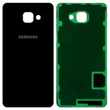 Задня кришка для Samsung A710 Galaxy A7 (2016) (Чорний)