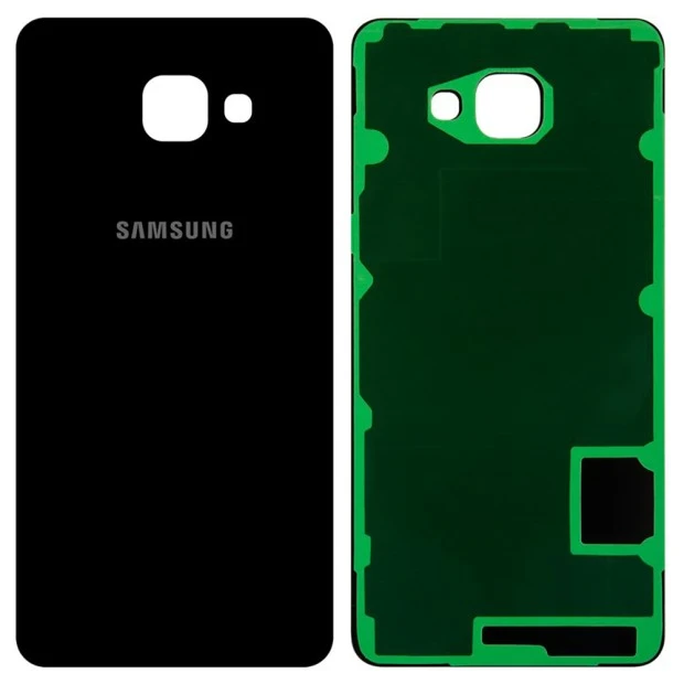Задня кришка для Samsung A710 Galaxy A7 (2016) (Чорний)