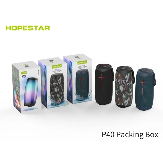 Портативная акустика Hopestar P40 (Blue)
