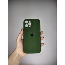 Силикон Original RoundCam Case Apple iPhone 12 Pro Max (Forest Green)