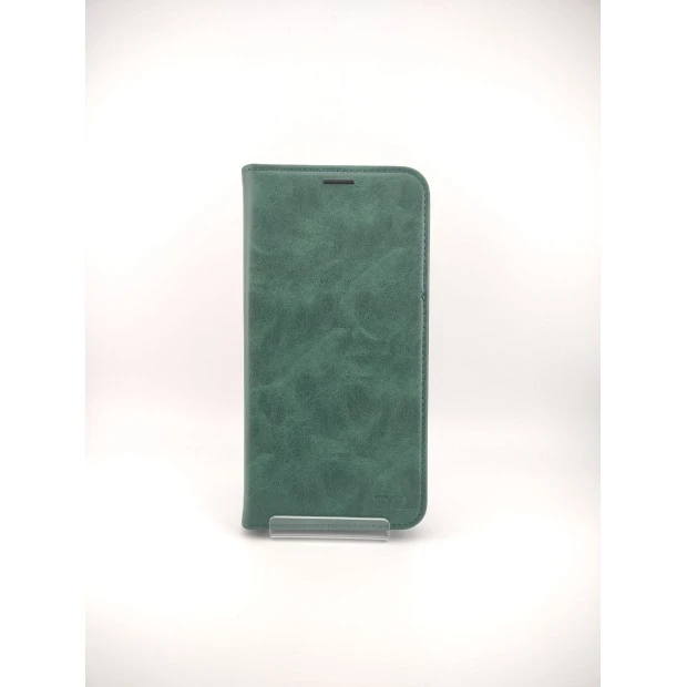 Чохол-книжка Leather Elegant для Xiaomi Redmi Note 13 Pro 5G (Темно-зелений)
