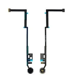 Шлейф для Apple iPad 9.7 2018/ 2017 с чёрной кнопкой HOME