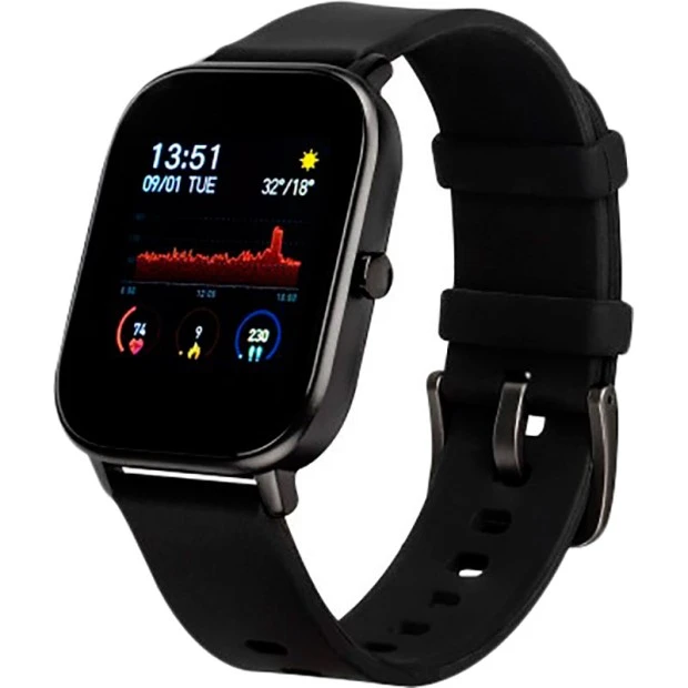 Cмарт-часы Smart Gelius Pro (Model A) (IPX7) (Black)