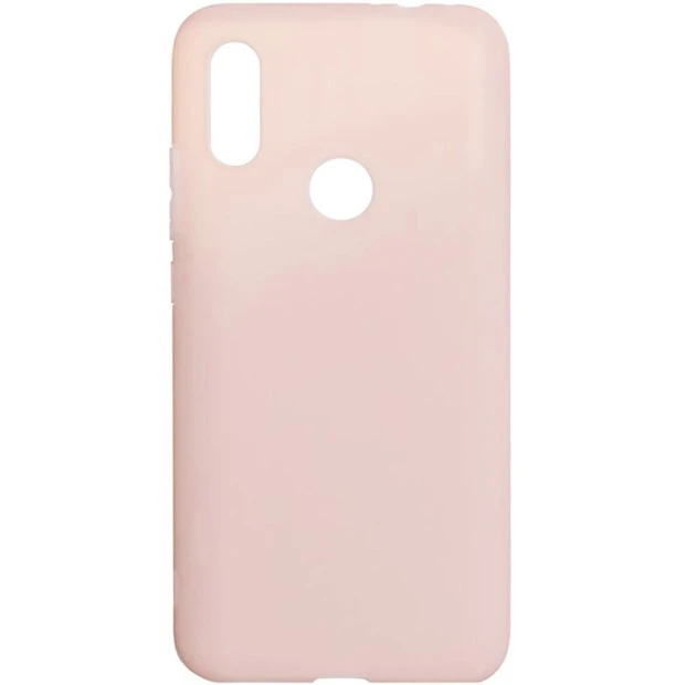 Силіконовий чохол iNavi Color для Xiaomi Redmi 7 (Рожевий)