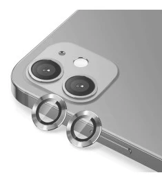 Захисне скло на камеру Metal Armor Apple iPhone 12 Silver